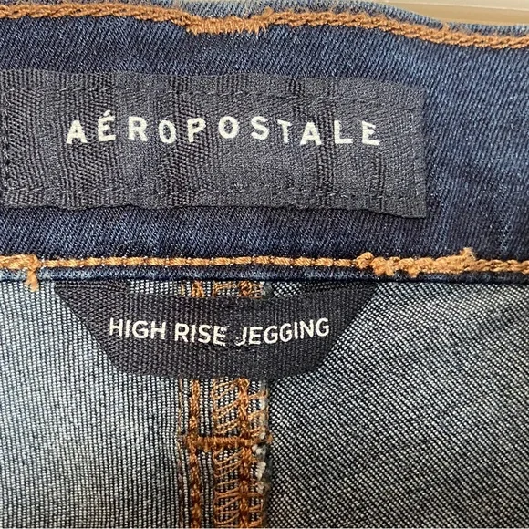 NWT Aeropostale Sz-10r Hi Waist, Real Front Pockets, Lightweight, Comfy Jeggings - Picture 13 of 16